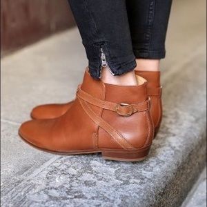 Sézane Montana Low Boot Honey FR 38